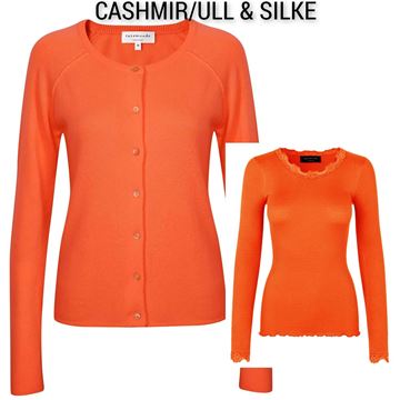 klassisk-cashmir-cardigan-oransje